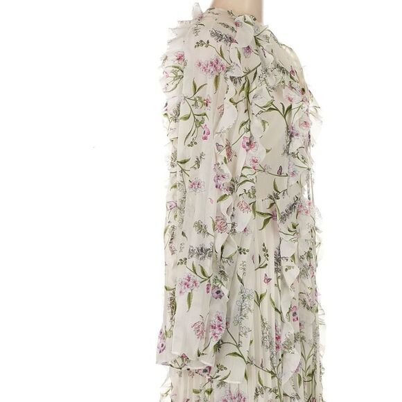 NWT Gianbattista Valli x H&M patterned dress size 8 - Picture 11 of 12